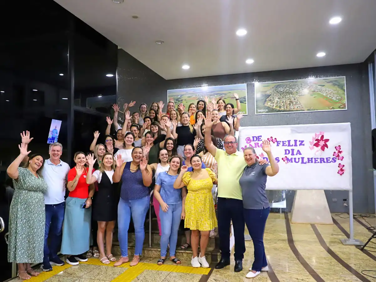 Comemorações do Dia da Mulher começam com café especial no Paço Municipal